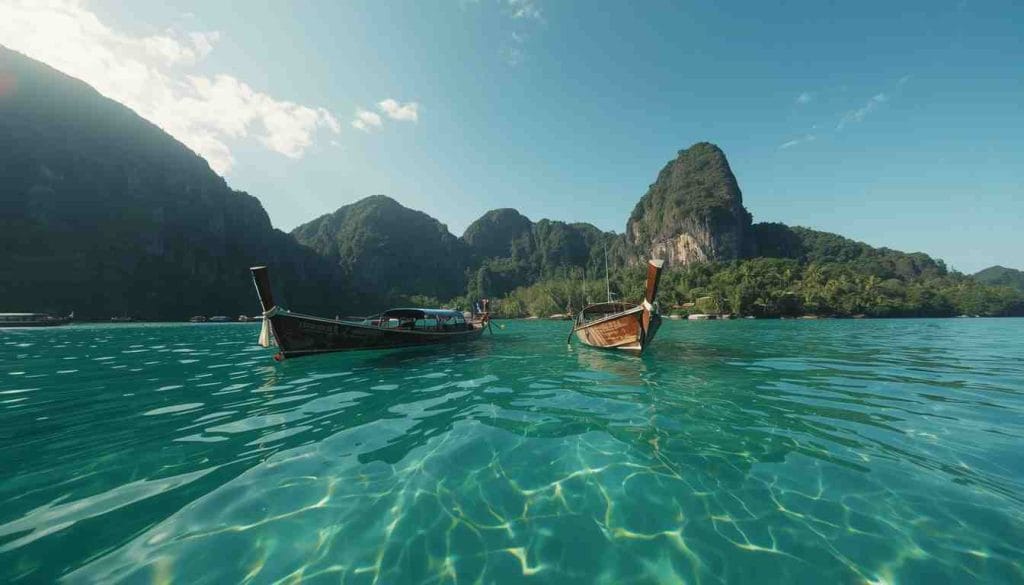 Scenic view of Thailand nature for tourist evisa applicants