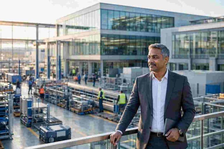 International entrepreneur evaluating commercial enterprise operations under e2 visa requirements usa