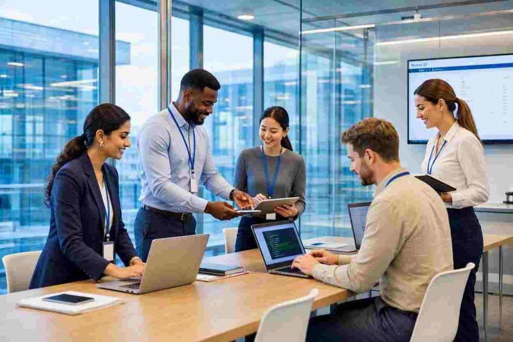 International professionals working under US specialty occupation and corporate transfer visas