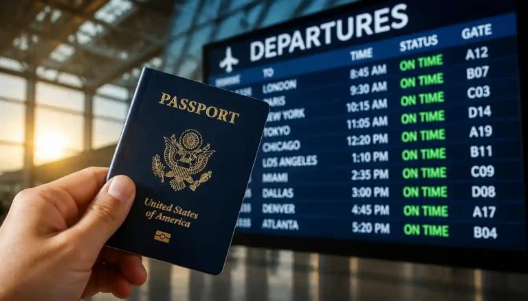 Expedited US passport application timeline and fast processing for urgent travel.