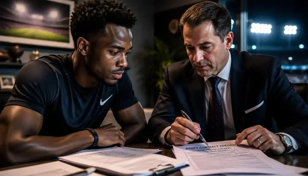 Checklist and legal documents needed for P1 visa requirements for athletes.