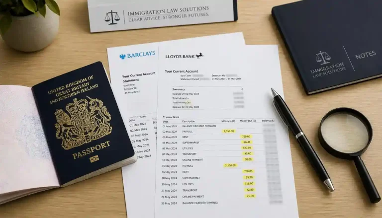 How to explain large cash deposits in uk visa bank statement with verification proof