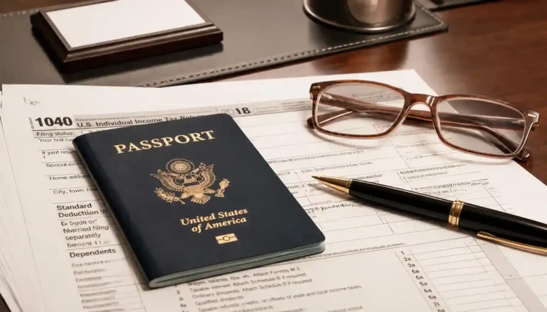 US citizenship expatriate tax reporting requirements and IRS tax forms.